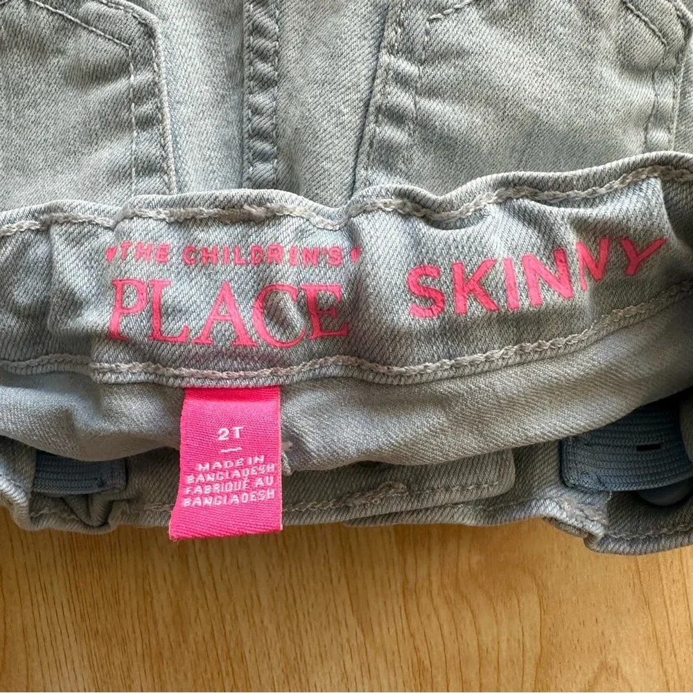 The Children’s Place Toddler Girls Basic Skinny Jeans in Sky Wash 2T Light Wash